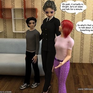 Mom is ready to show something for her son and daughter (3DIncestAnime Comics) thumbnail