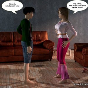 Siblings go down and dirty (3DIncestAnime Comics) thumbnail