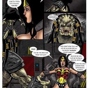 Wonder Woman vs Predator - Issue 1 image 016