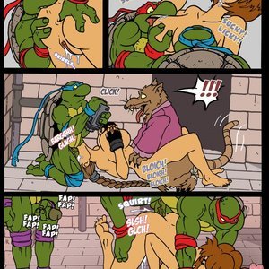 Rumble in the Turtles Lair Teenage Mutant Ninja Turtles Tomb Raider image 004