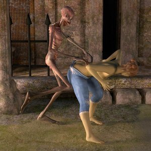 Naughty Skeleton image 010