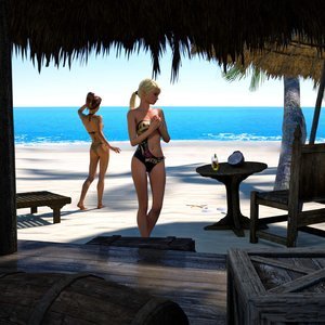 Knight Elayne - Beach Day - Part 1 image 004