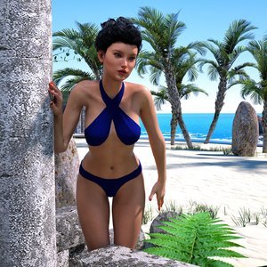 Sorceress Lori - Beach Day - Part 3 image 005