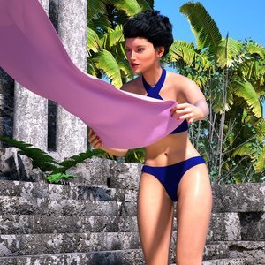 Sorceress Lori - Beach Day - Part 3 image 006