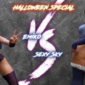 Emiko vs Sexy Sky (Affect3D Comics) thumbnail