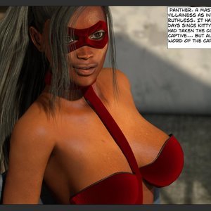 Ultragirl and Futa Panther image 002