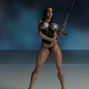 Queen Esaria (Amazons and Monsters Comics) thumbnail
