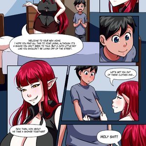 My Family Harem - Issue 0 - Prequel image 002