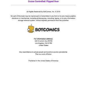 Cruise Controlled – Flipped Over – Issue 1 (BE Story Club Comics) thumbnail