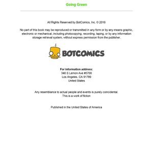 Going Green – Issue 1 (BE Story Club Comics) thumbnail