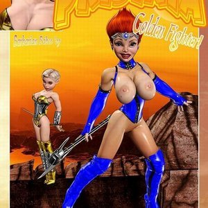 Prisinia – Golden Fighter – Issue 1 (BarbarianBabes Comics) thumbnail