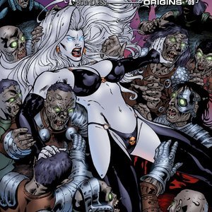 Death Cartoons Porn - Lady Death - Origins - Issue 9 (Boundless Comics) - Cartoon Porn Comics