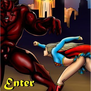 Xxx Supergirl Cartoon Drawing - Supergirl - Demonic Bloodsport - Issue 3 (Boundless Comics) - Cartoon Porn  Comics