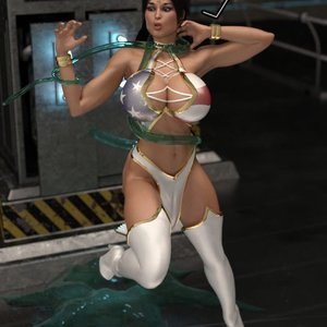 Lady Freedom Trapped image 006
