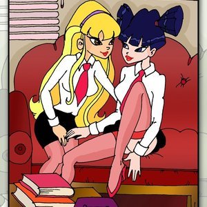 Winx Cartoon Porn Comics - Stella and Musa Winx in sweet lesbian games Porn Toon Comics ...