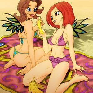 Witches on the beach (Cartoon Valley) thumbnail