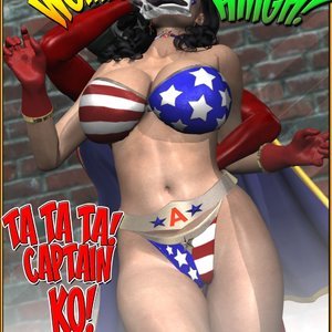 Ms Americana Defeated by Captain KO image 056