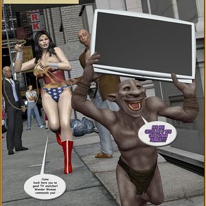 Xmas 2017 - Wonder Woman - Attack of the Christmas Goblins image 002