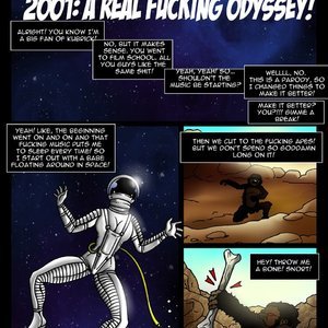 2001 A Real Fucking Odyssey (Central Comics) thumbnail