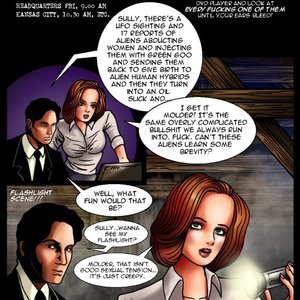 Flashlight Cartoon Porn - The XXX Files (Central Comics) - Cartoon Porn Comics