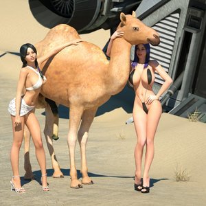 Cartoon Camel Sex - Camel Show (DizzyDills Comics) - Cartoon Porn Comics