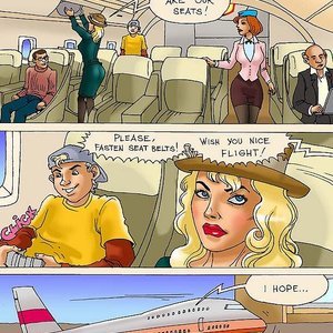 Incredible flight - everybody must unload before landing image 002