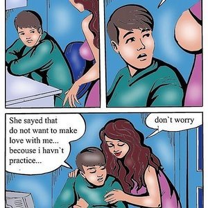 Mom and son have fuck practice image 002