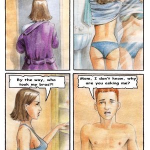 Mom and son have sexual training image 006