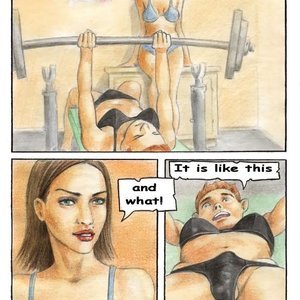 Mom and son have sexual training image 009