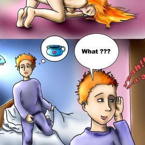 Mother showed her sons, how to get pleasure image 009