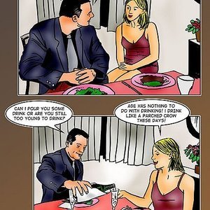 Mr.Wilson visits his daughter for dinner one evening (Drawingincest Comics) thumbnail