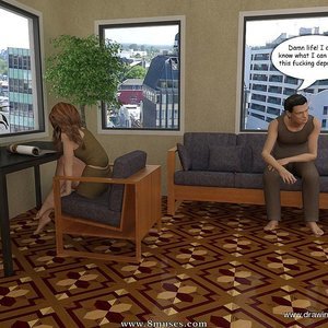 A daughter and her friend help father (Drawingincest Comics) thumbnail
