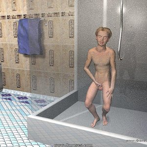 Bathroom procedures make mom and son closer image 019