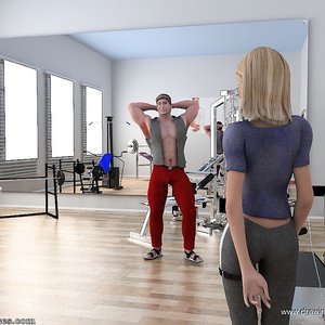 Dads and daughters co-training makes the body shape better image 002
