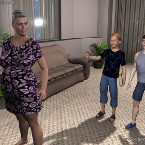 Grandma, why do you have so big tits image 011