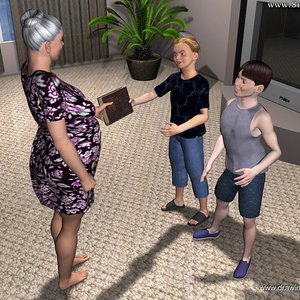 Grandma, why do you have so big tits image 014