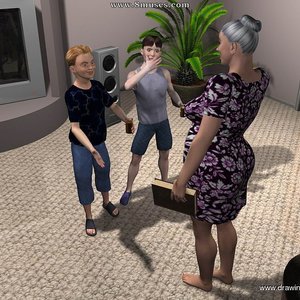Grandma, why do you have so big tits image 016