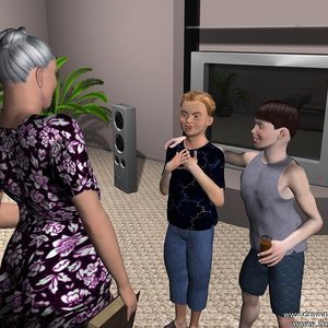 Grandma, why do you have so big tits image 018
