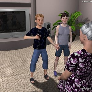 Grandma, why do you have so big tits image 028