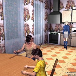 Hot family party - when all secrets revealed image 023
