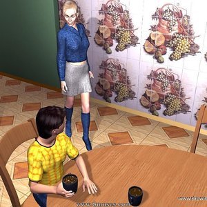 Hot family party - when all secrets revealed image 040