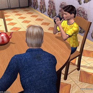 Hot family party - when all secrets revealed image 043