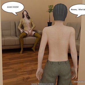 Mom being penetrated slowly by horny son image 004