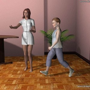 The boy dropped in and took a double pleasure image 010