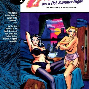 Sexy Girls Comics - 2 Hot Girls on a Hot Summer Night (EROS Comics) - Cartoon Porn Comics