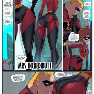 Mrs Incredibutt (Fred Perry Comics) - Cartoon Porn Comics