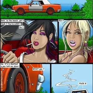 Black On Black Porn Comic - Black Van 3 (Gary Roberts Comics) - Cartoon Porn Comics
