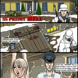 Prison Gay Cartoon Porn Comics - SS prison hell (Gary Roberts Comics) - Cartoon Porn Comics