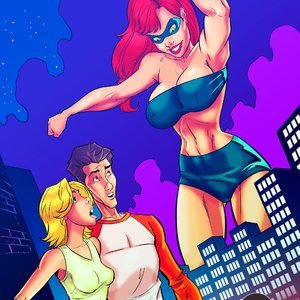 The Superheroines Daughter – Issue 1 (Giantess Club Comics) thumbnail