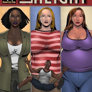 Love At First Height – Issue 1 (Giantess Fan Comics) thumbnail